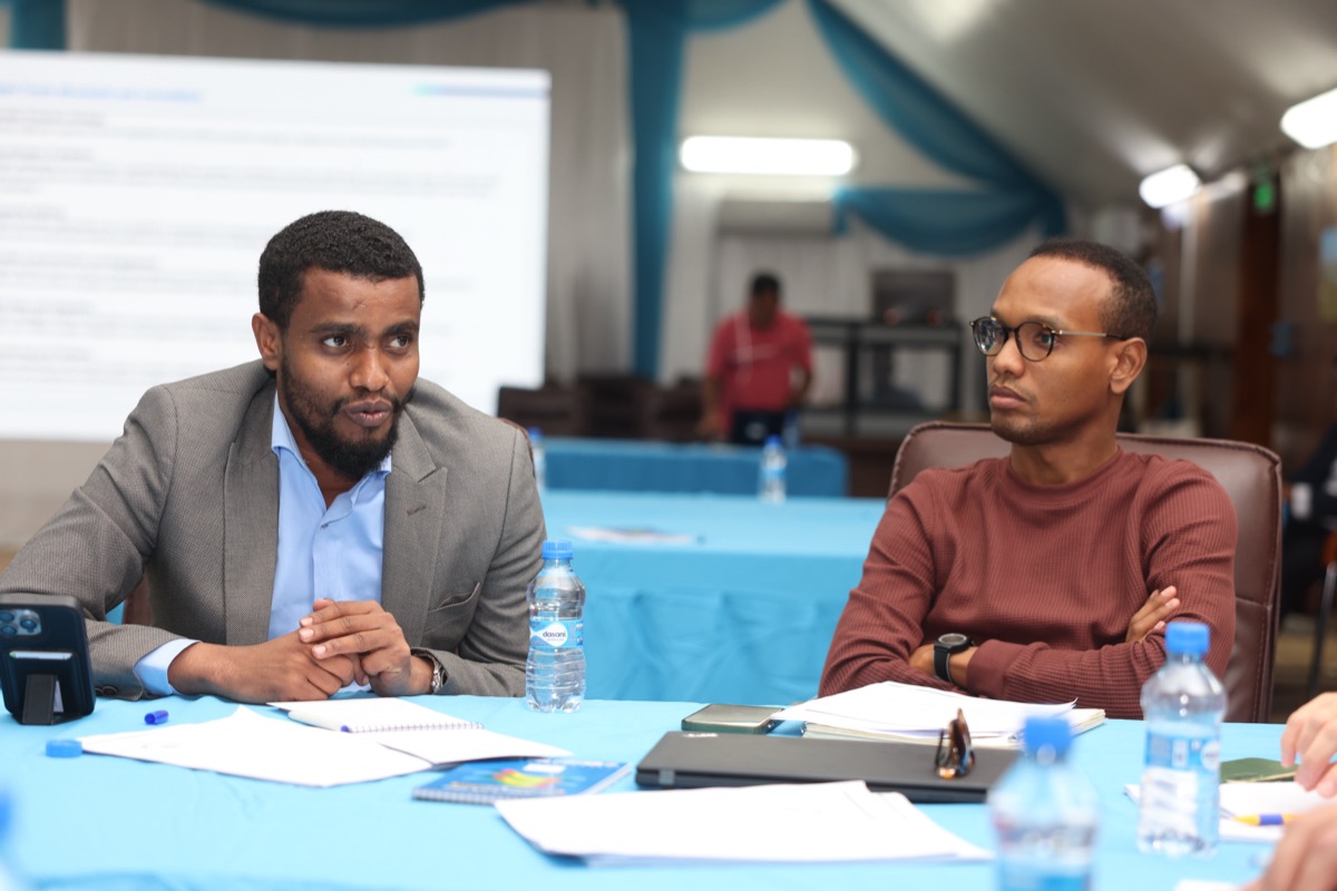 Participants seated together during a session
